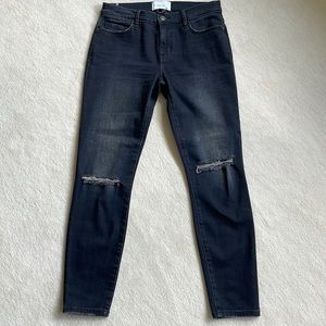 CURRENT ELLIOTT black faded wash ankle jean size 27